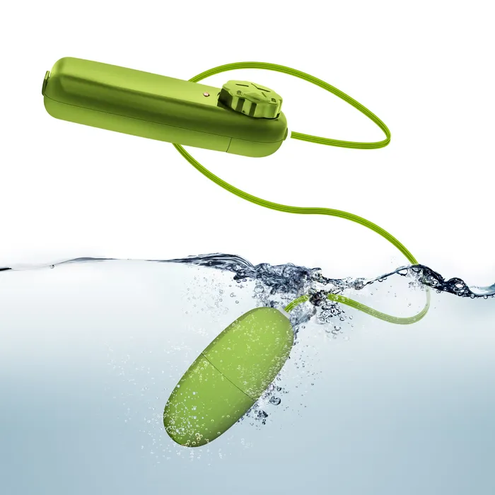 B Yours With Twist Sensation Power Bullet Vibrator - Lime | Blush Novelties Female Sex Toys