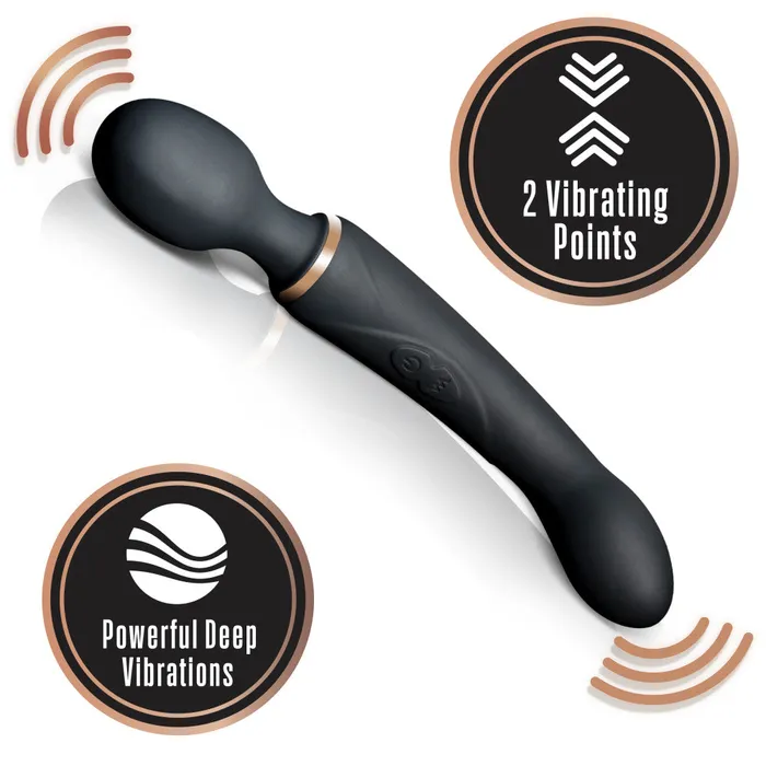 Blush Vibrators | Lush Gia - Black: Powerful G-Spot Vibrator by Blush