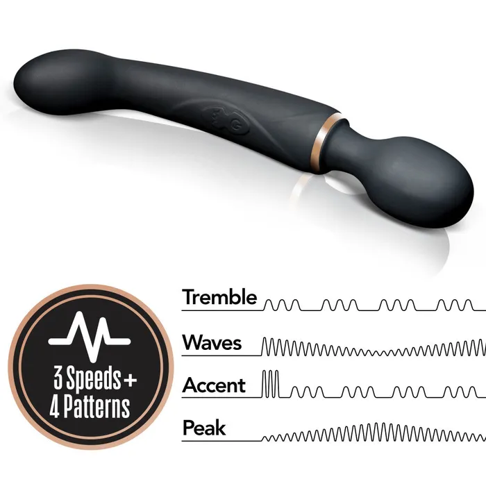 Blush Vibrators | Lush Gia - Black: Powerful G-Spot Vibrator by Blush
