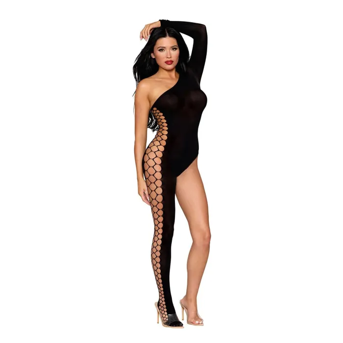 Bodystockings & Playsuits | Dreamgirl Bodystocking Dmnd - One Size - Black