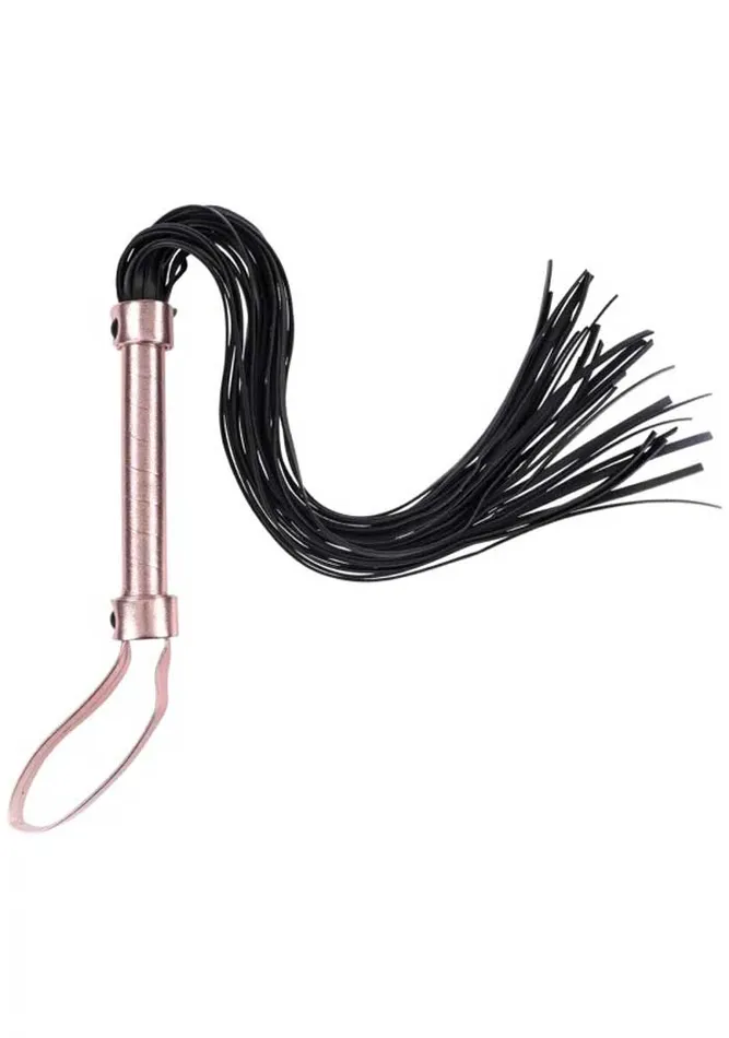 Brat Flogger - Black / Rose Gold | Sportsheets Vibrators