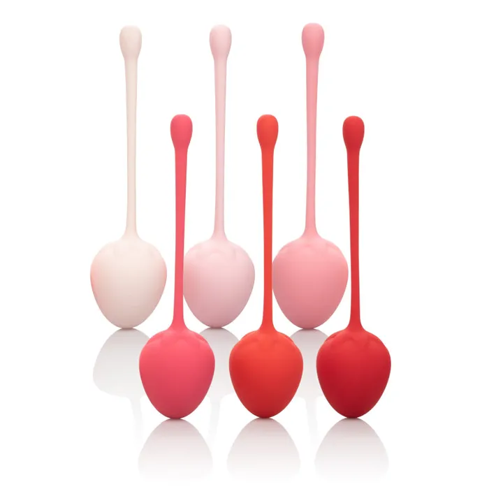 CalExotics Female Sex Toys | Kegel Training Set Strawberry