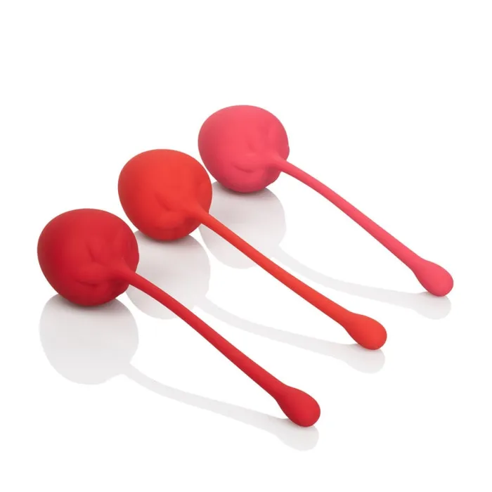 CalExotics Female Sex Toys | Kegel Training Set Strawberry