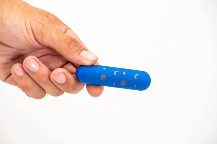 Luna Super Charged Mini Bullet Vibrator - Blue | Maia Toys Female Sex Toys