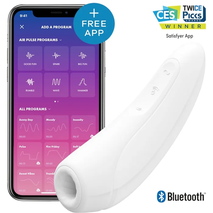 Satisfyer Curvy1 White Satisfyer Vibrators