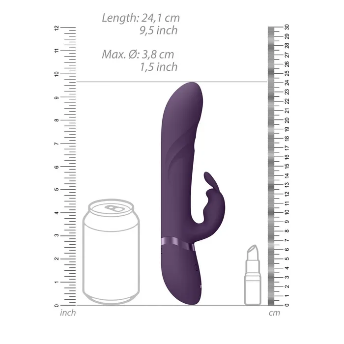 Shots Toys Vibrators | VIVE Nari - Purple-(vive053pur)