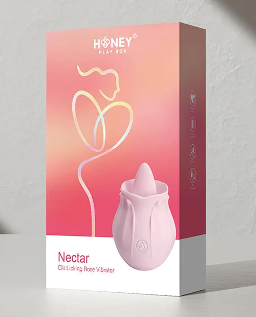 Uc Global Trade INChoney Play B Nectar Clit Licking Rose Vibrator - Pink | Vibrators