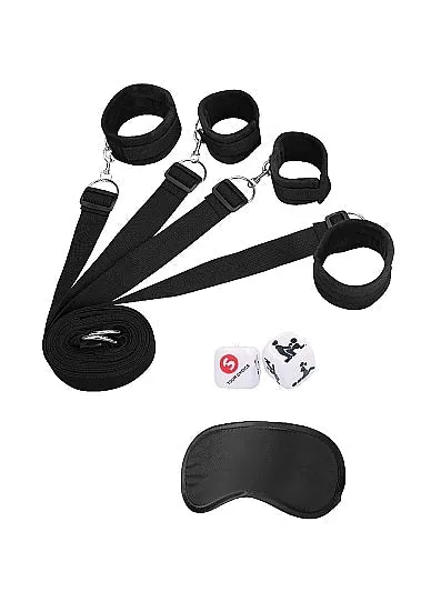Vibrators | B&w Bed Bindings Restraint System - Shots America