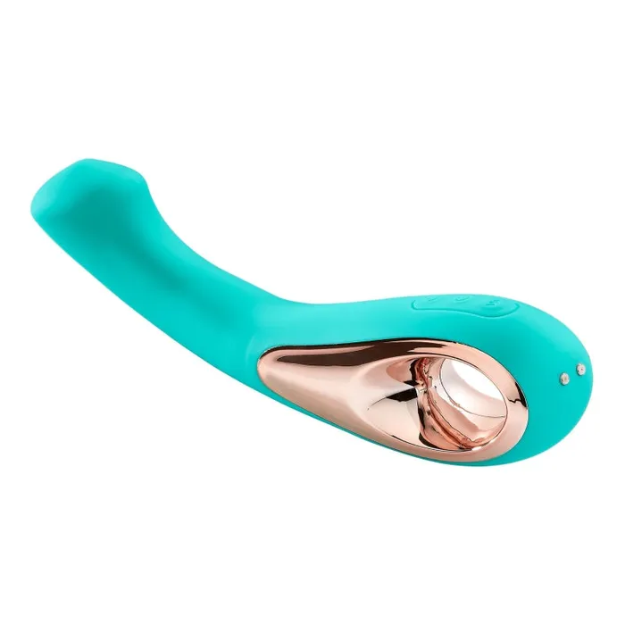 Vibrators | Cloud 9 Novelties Pro Sensual Roller Touch Tri-Function G-Spot Curved Form - Teal