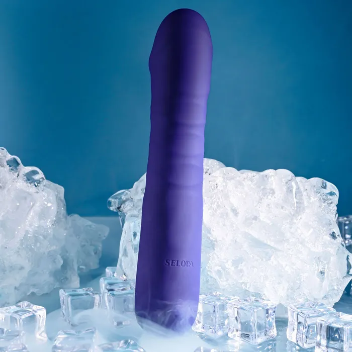 Vibrators | Selopa Selopa AMBITION - Purple 17 cm USB Rechargeable Thrusting Vibrator