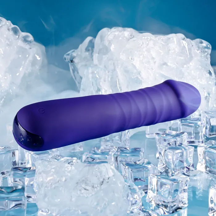 Vibrators | Selopa Selopa AMBITION - Purple 17 cm USB Rechargeable Thrusting Vibrator