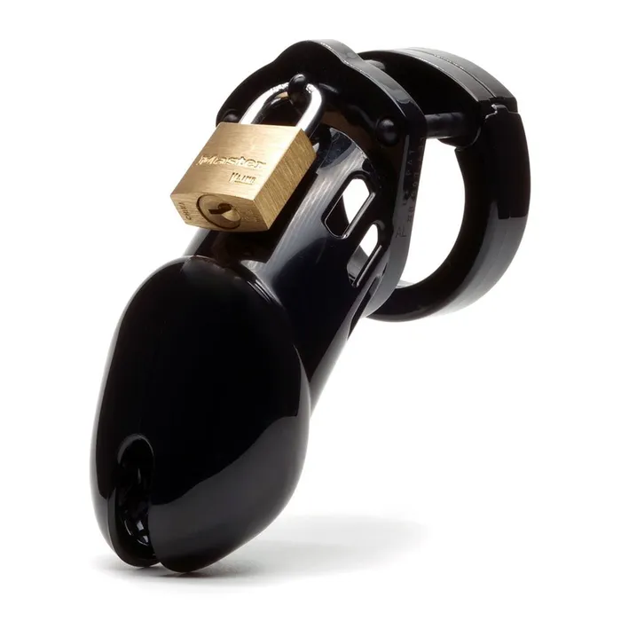 CB6000 Chastity Cock Cage Kit Black 325 Inch Cock Cage Kit CBX Male Sex Toys