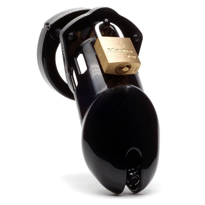 CB6000 Chastity Cock Cage Kit Black 325 Inch Cock Cage Kit CBX Male Sex Toys