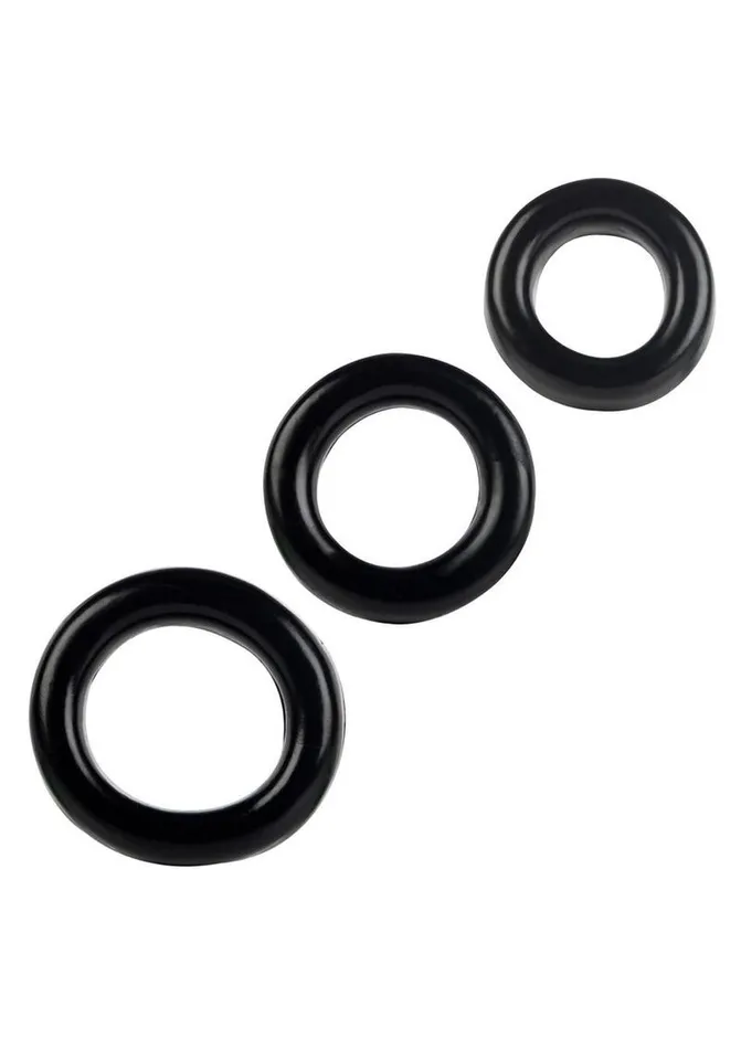 Colt 3 Ring Set Cock Rings Colt Male Sex Toys
