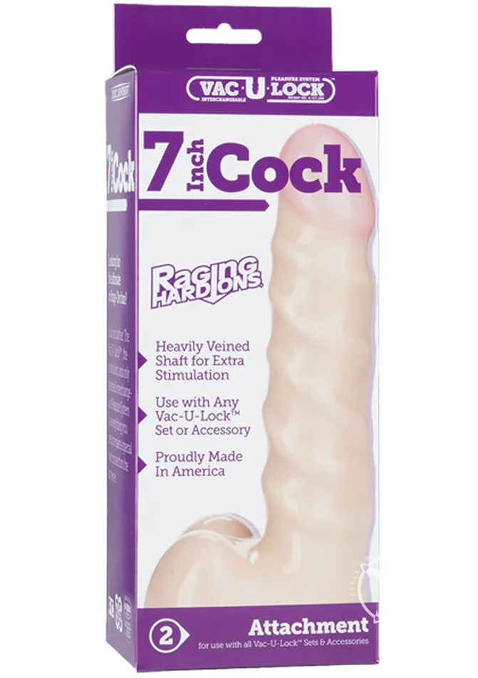 Dildos VacULock Raging HardOns Dildo VacULock