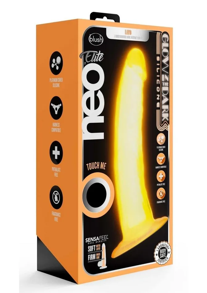 Female Sex Toys Neo Elite Neo Elite Glow In The Dark Dildo