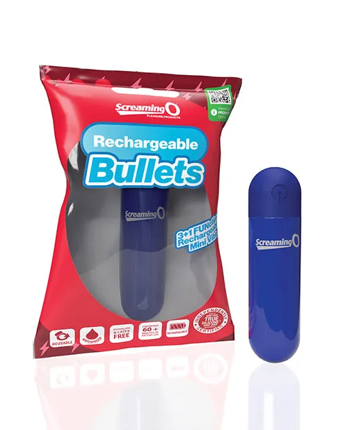 Female Sex Toys Screaming O Rechargeable Bullets Bushman Products