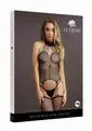 Le Desir Le Desir Suspender Fishnet Choker Bodystocking Bodystockings Playsuits