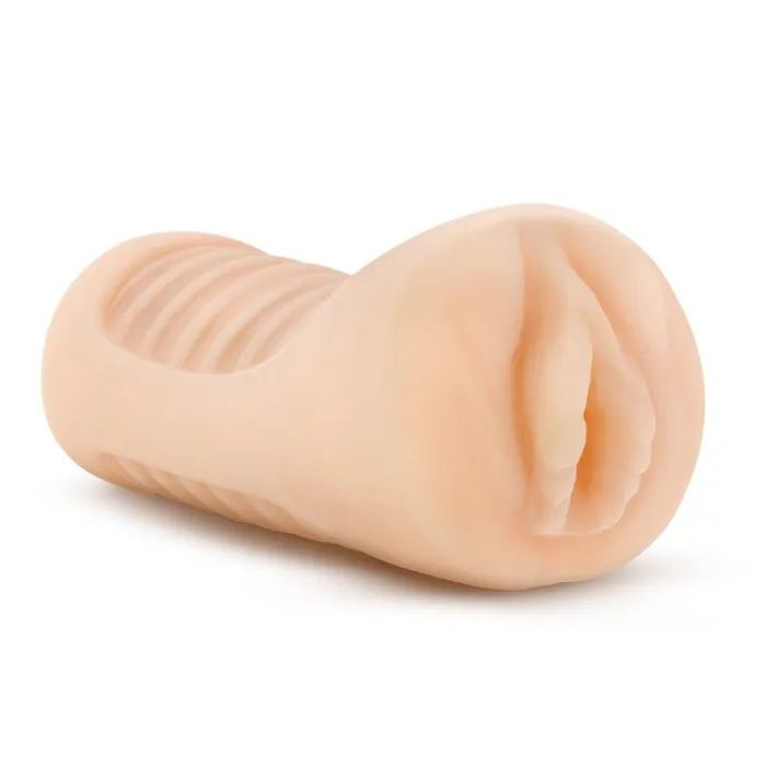 Male Sex Toys Blush Novelties M Elite Soft and Wet Annabella Flesh Vibrating Vagina Stroker