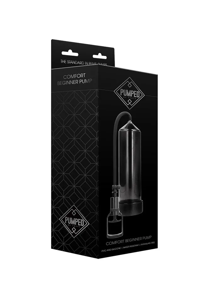 Shots Pumped Anal Comfort Beginner Pump Black