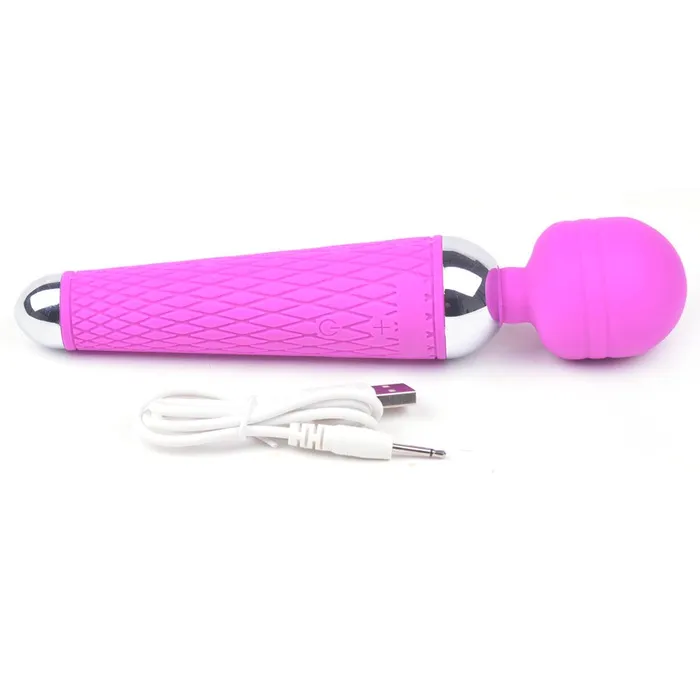 10Speed Purple Rechargeable Magic Wand Various brands Vibrators