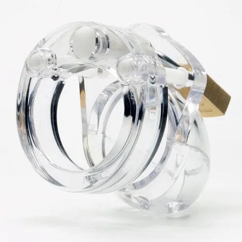 CBX Male Chastity Male Sex Toys Minime Kit 125in Clear Cock Cage