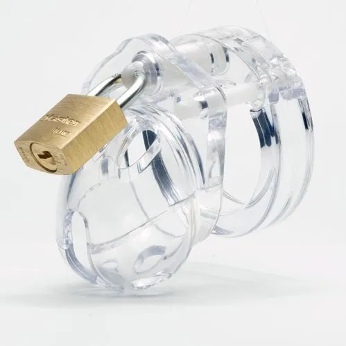 CBX Male Chastity Male Sex Toys Minime Kit 125in Clear Cock Cage