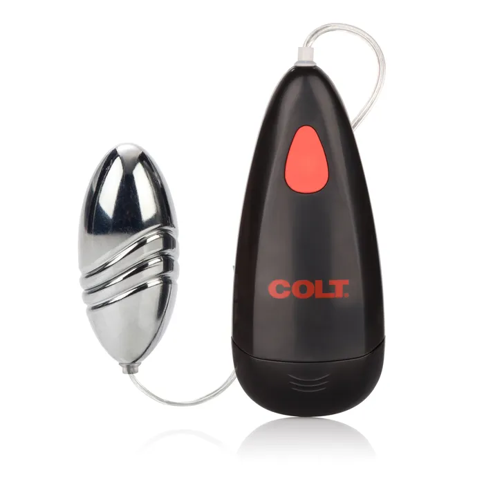 Female Sex Toys CalExotics Colt Waterproof Silver Turbo Bullet