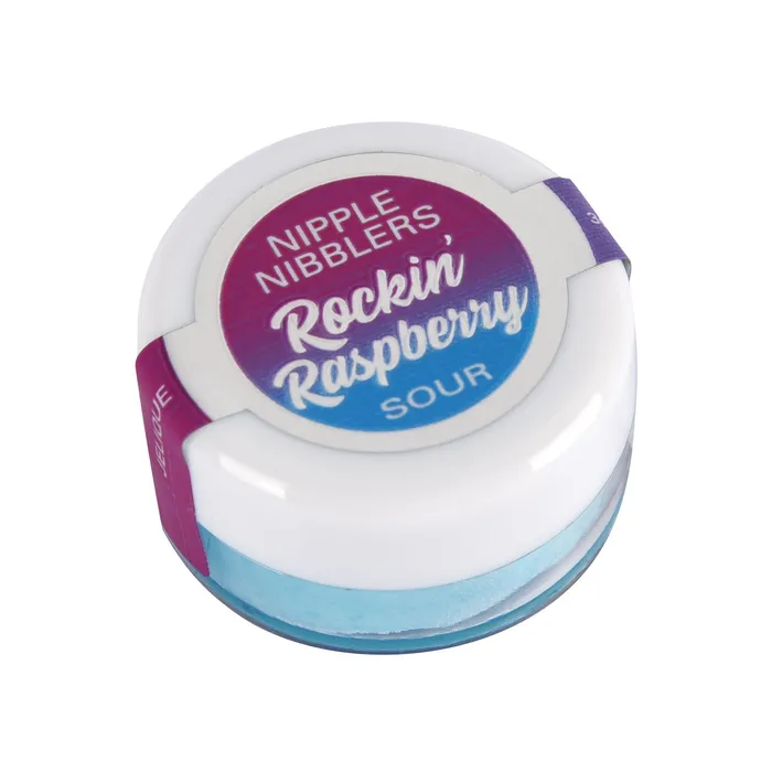 Female Sex Toys Nipple Nibbler Sour Pleasure Balm Rockin Raspberry 3 G Jar Jelique Products