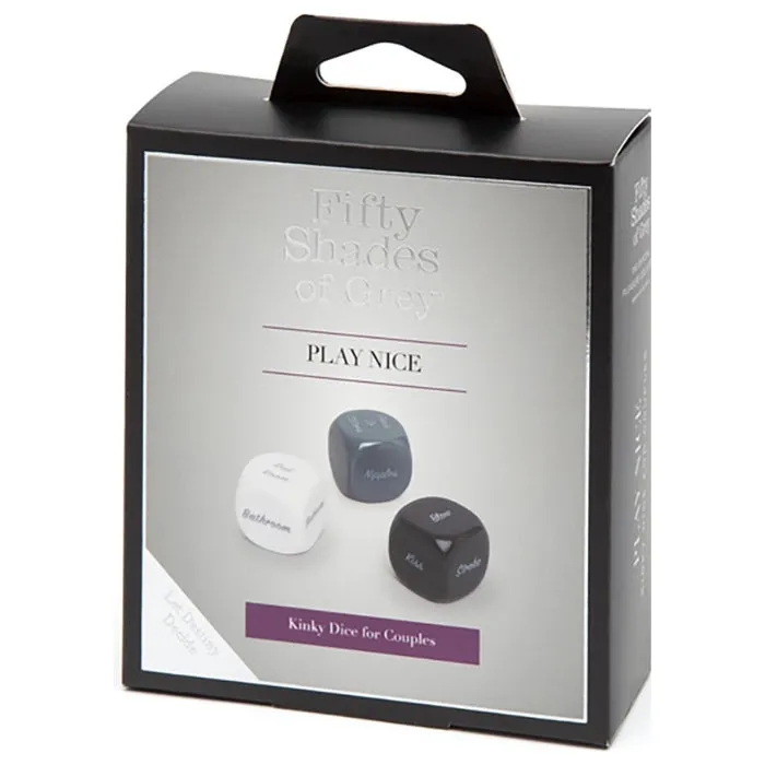 Vibrators ENT Fifty Shades Of Grey Play Nice Kinky Dice