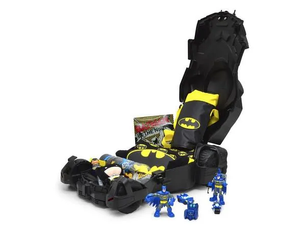 3ZToyBox Female Sex Toys BatMobile DC Comics CarryOn Handle Luggage For Kids Trolley Suitcase