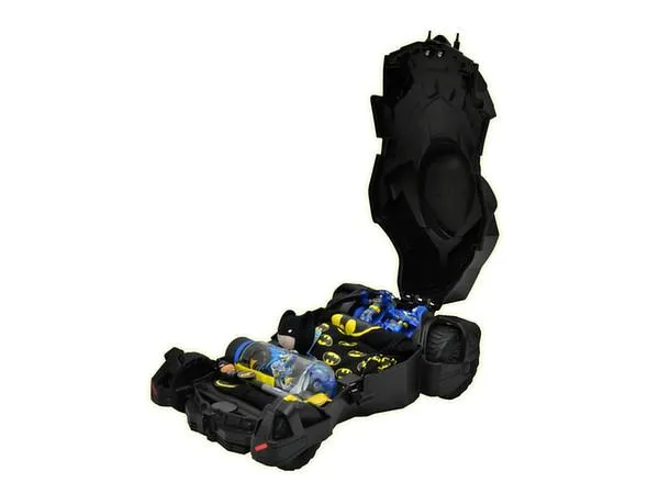 3ZToyBox Female Sex Toys BatMobile DC Comics CarryOn Handle Luggage For Kids Trolley Suitcase