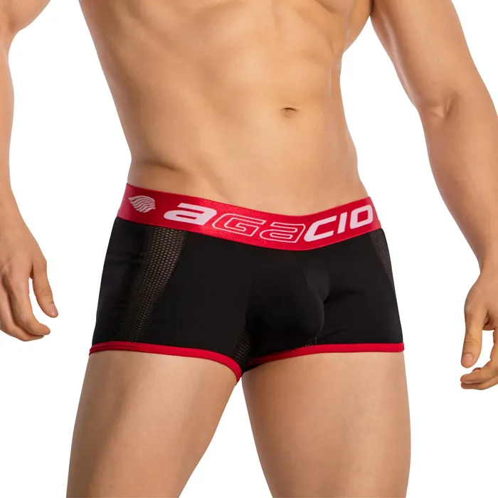 Agacio Agacio Boxer Sheer Trunks Hosiery