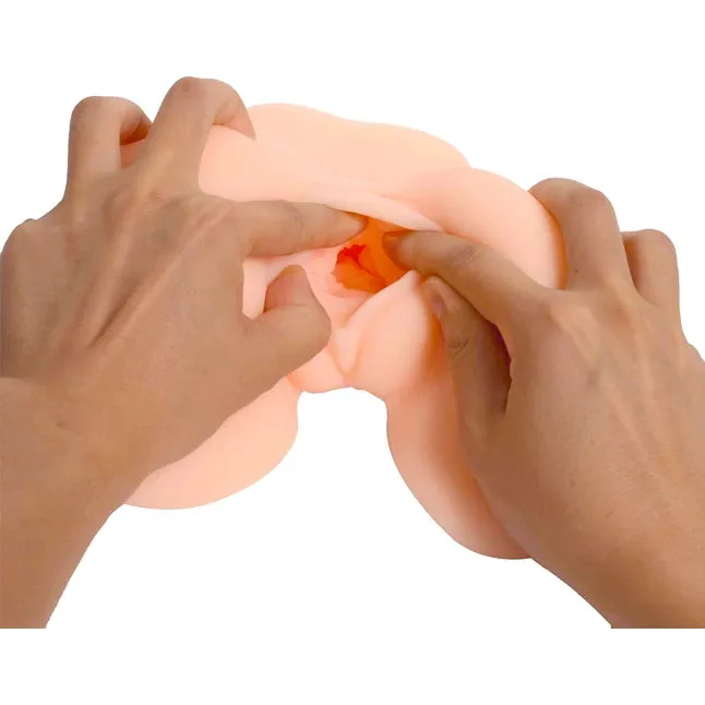 NyoKii Male Sex Toys Meguri Butt Shaped Dual Channel Realistic Masturbator MB31