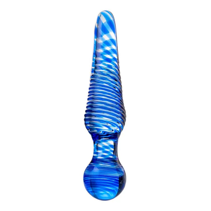 Dildos Sexus Glass Sexus Glass Dildo Blue 17cm